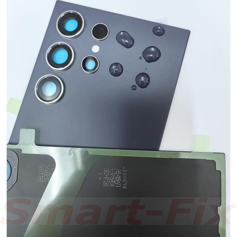 (новый)Задняя крышка аккумулятора OEM для SM-S24 Ultra 24ULTRA S24U 5G Стеклянная задняя крышка аккумулятора Задний корпус Задняя крышка