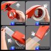 Roller Tape Sealer Packer Tool Sealing Packer New Tape Dispenser  Packaging Parcel