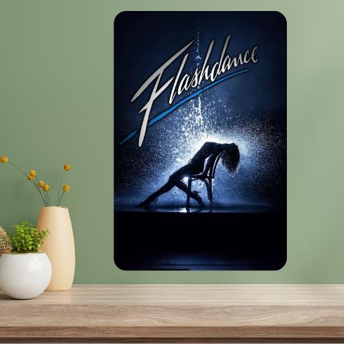 Flashdance Classic Movie Metal Poster Sign