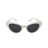 Dark Gray Butterfly Ladies Sunglasses Ve4435 314 87 52