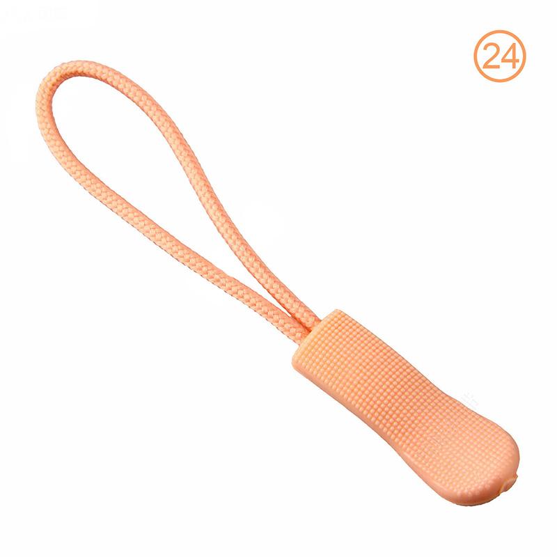 10pcs Zipper Pull Puller End Fit Rope Tag Replacement Clip Broken Buckle Fixer Zip Cord Bag Suitcase Tent Backpack Zipper Head