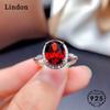 Lindon Classic Zircon Ring Ladies Jewelry Wedding Promise Party Gift