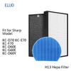 For Sharp Air Purifier KC-D61 KC-D60 Hepa Filter FZ-D60HFE Deodorizing Filter FZ-D60DFE FZ-G60DFE Humidifying Filter FZ-A60MFE