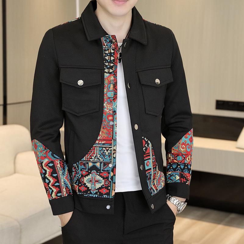 2025 Men's High-End Trendy Autumn/Winter Fashion Jacket