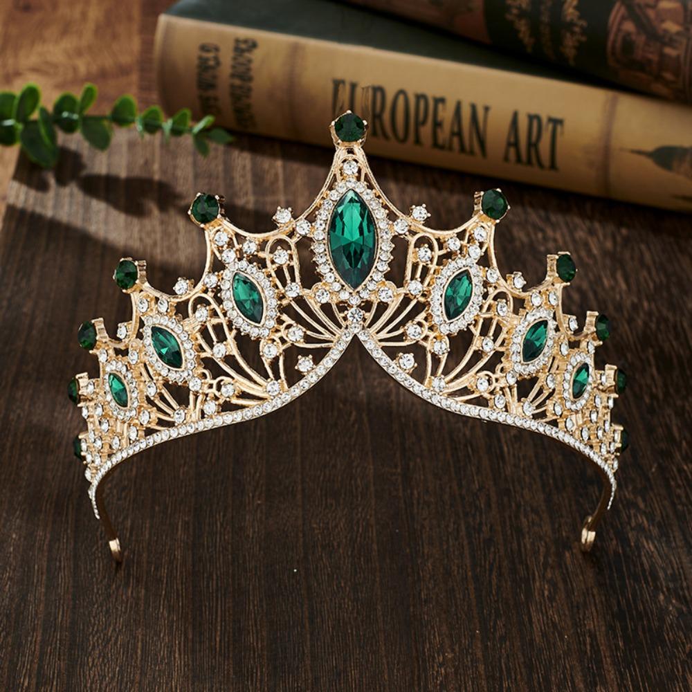 Crystal Bridal Crown Cosplay Royal Princess Crown Fashion Queen Crown Wedding Accessories