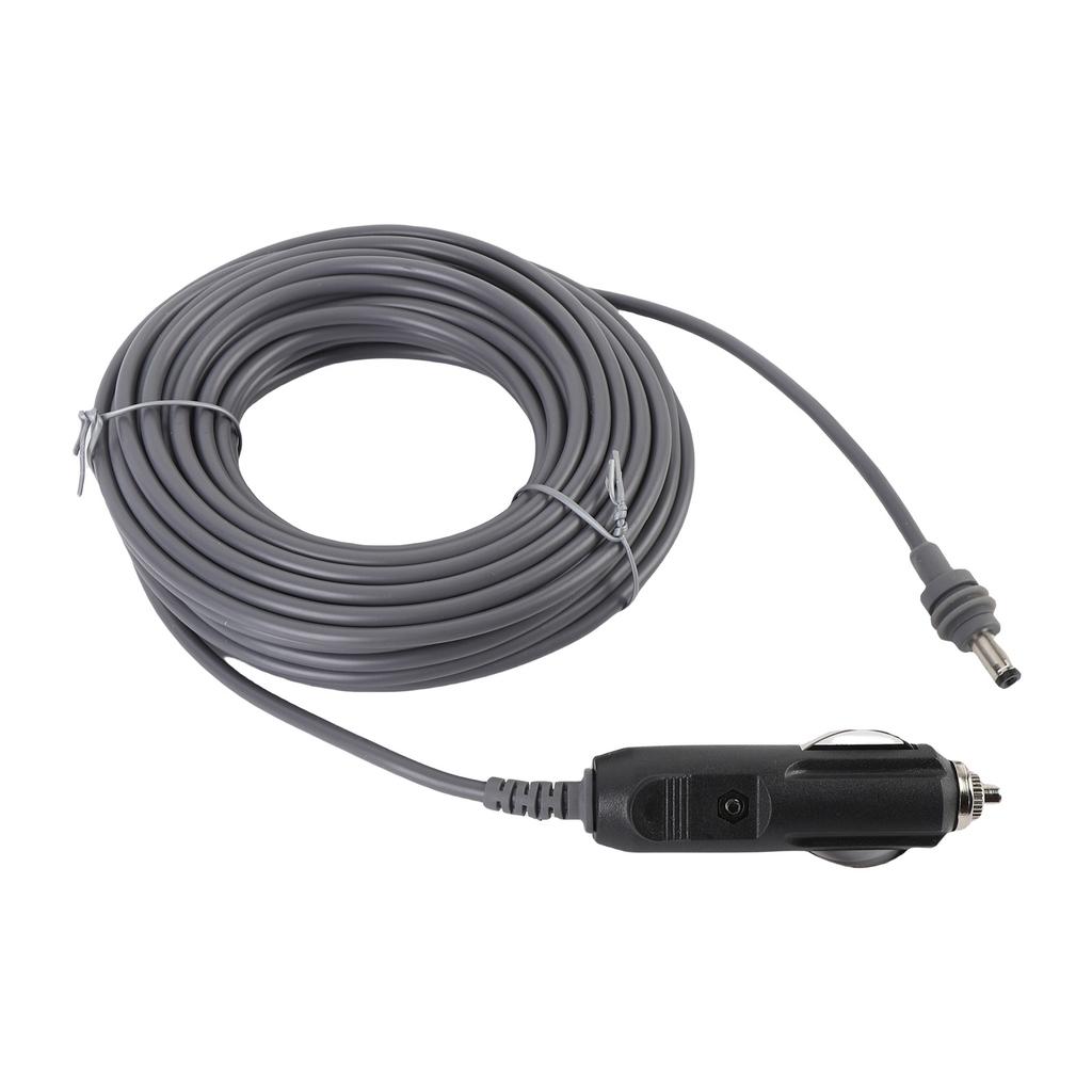 DC Car Power Cable for Mini Rectangular Satellite Charger To DC Replacement 18AWG IP68 Water Proof