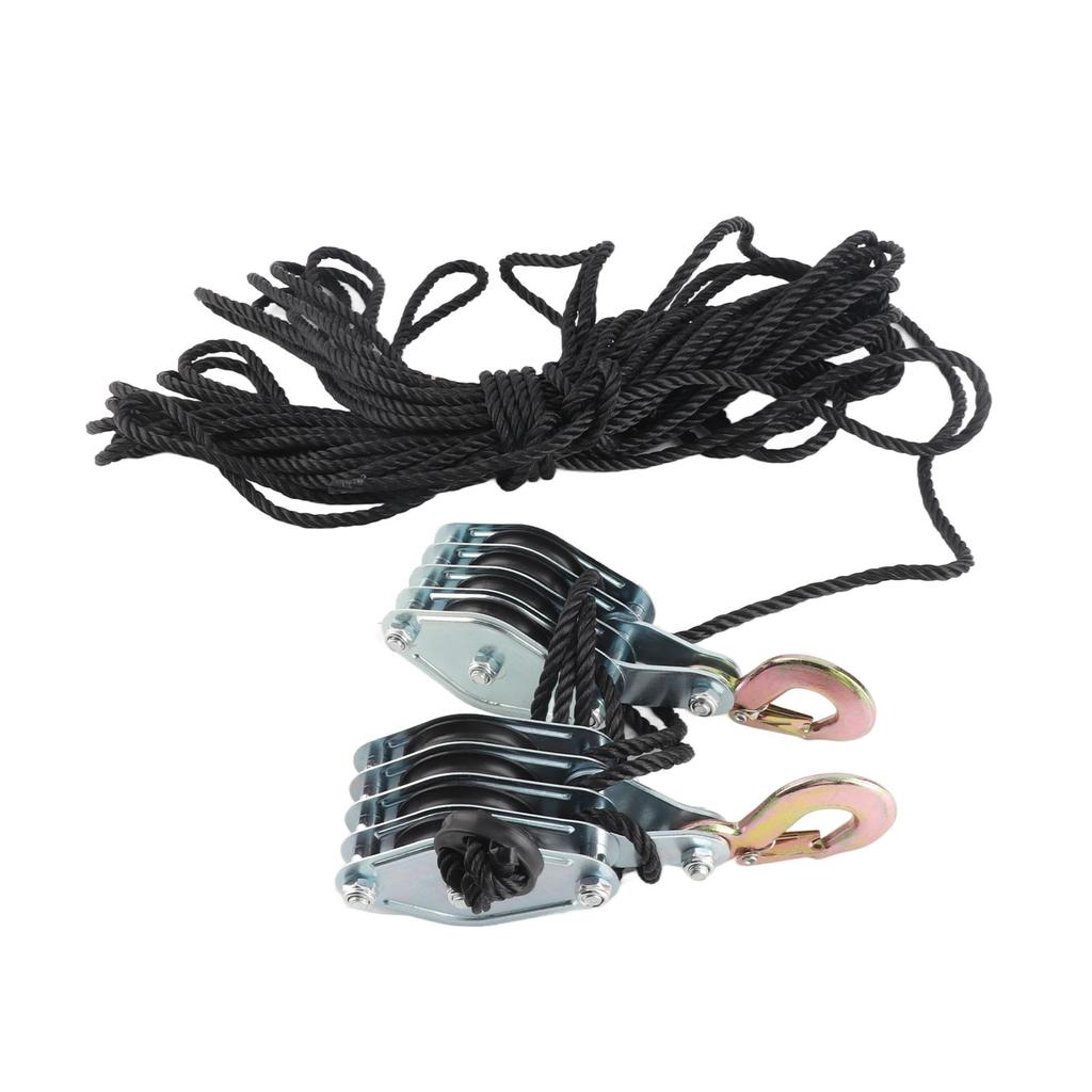 Система канатных подъемных шкивов 4400 фунтов 8:1-позиционный подъемный механизм повышенной грузоподъемности для подъема тяжелых предметов.