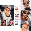 Trendy Women Cat Eye Design Sunglasses With Retro Small Eyeglass And Uv Protection