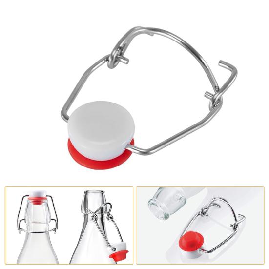 10 шт. герметичные крышки с откидной крышкой для домашнего пивоварения, герметичные крышки из нержавеющей стали, крышки для бутылок свежести, карбонизации