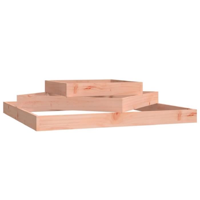 VidaXL Planter 112x112x27 Cm Solid Douglas Wood 823890