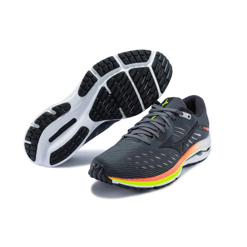 Mizuno Кроссовки Wave Rider 24 'Castle Rock Solar Orange' J1GC200316