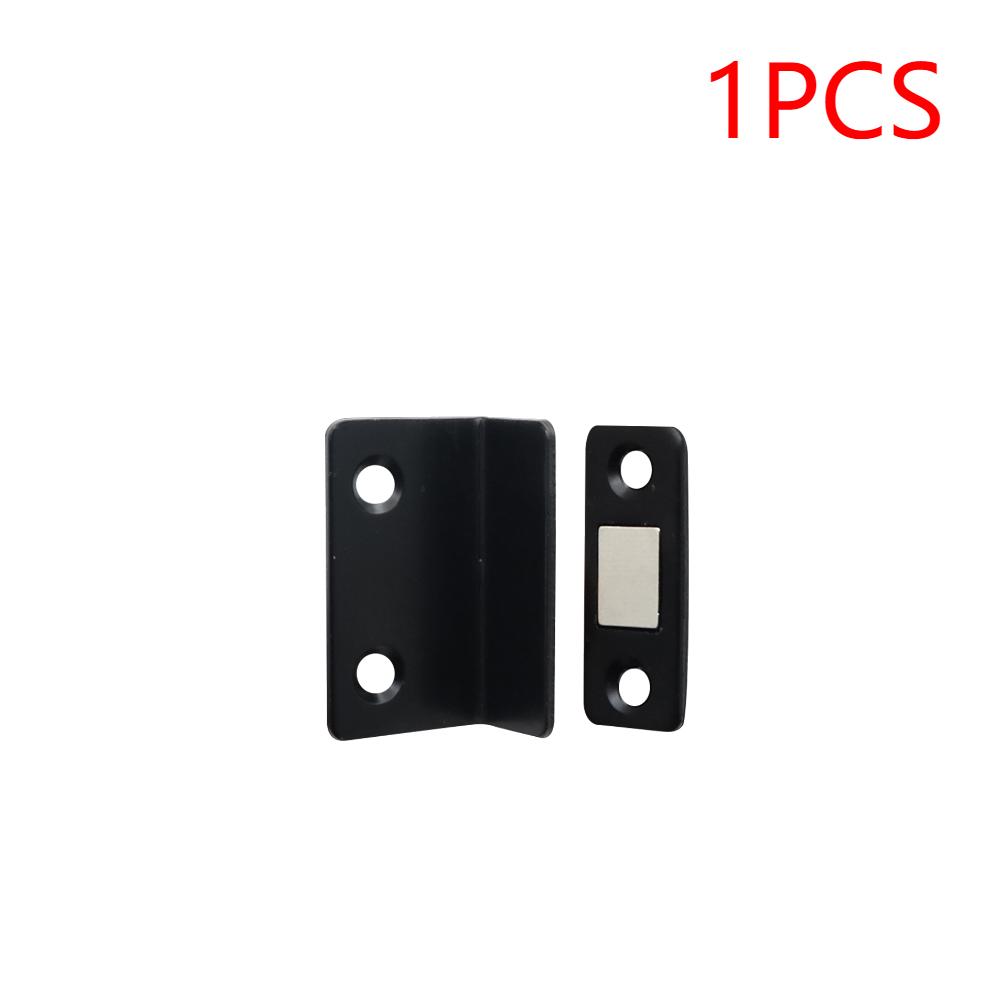 1-10PCS Ultra Thin Latch Cupboard L Type Door Closer Cabinet Catches Door Stopper Furniture Fittings Strong Magnetic Door Closer