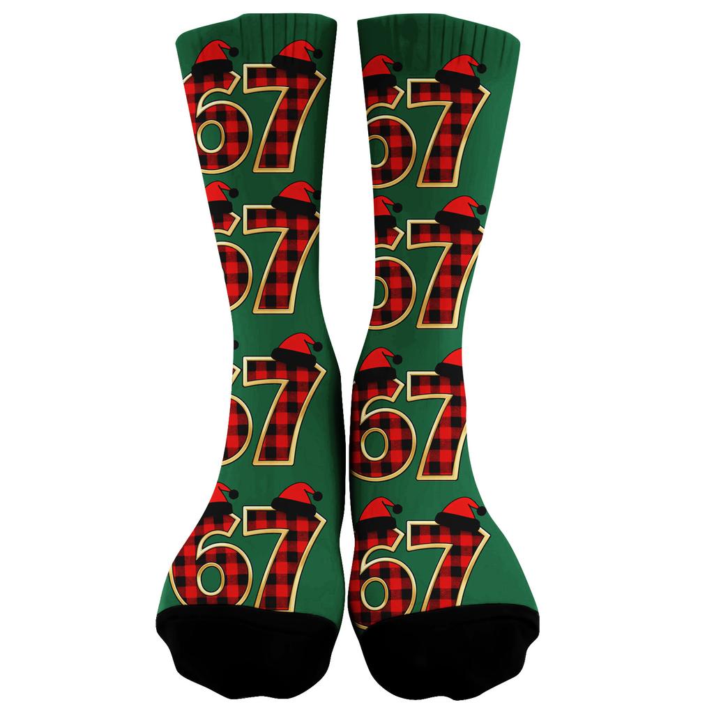 Cute And Playful Socks Mid-Calf Socks Long Socks Printed Socks
