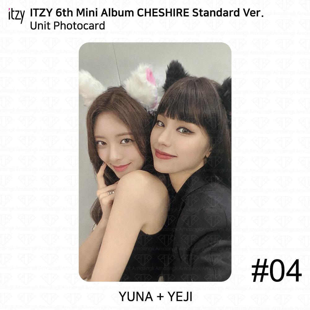 ITZY 6th Mini Album Cheshire Official Photocard Clear Card Neon 4cut Film KPOP