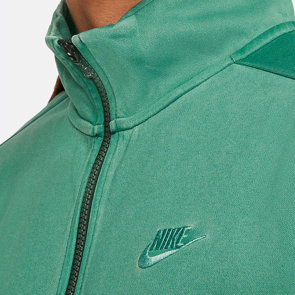 Nike Вышитый логотип трикотажная спортивная куртка мужская верхняя одежда Galaxy-Green DA7177-337