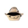 Longchamp Le Pliage Cuir 17 Сумка-пельмень на молнии из овчины со съемным плечевым ремнем Мини-женская сумка-клатч Desert 1500757526