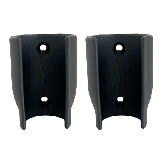 2Pcs Wall Mount Hose Head Holder Weather-proof Anti-slip Outdoor Backyard Lawn Gardening Water Hose Spray Nozzle Storage Bracket