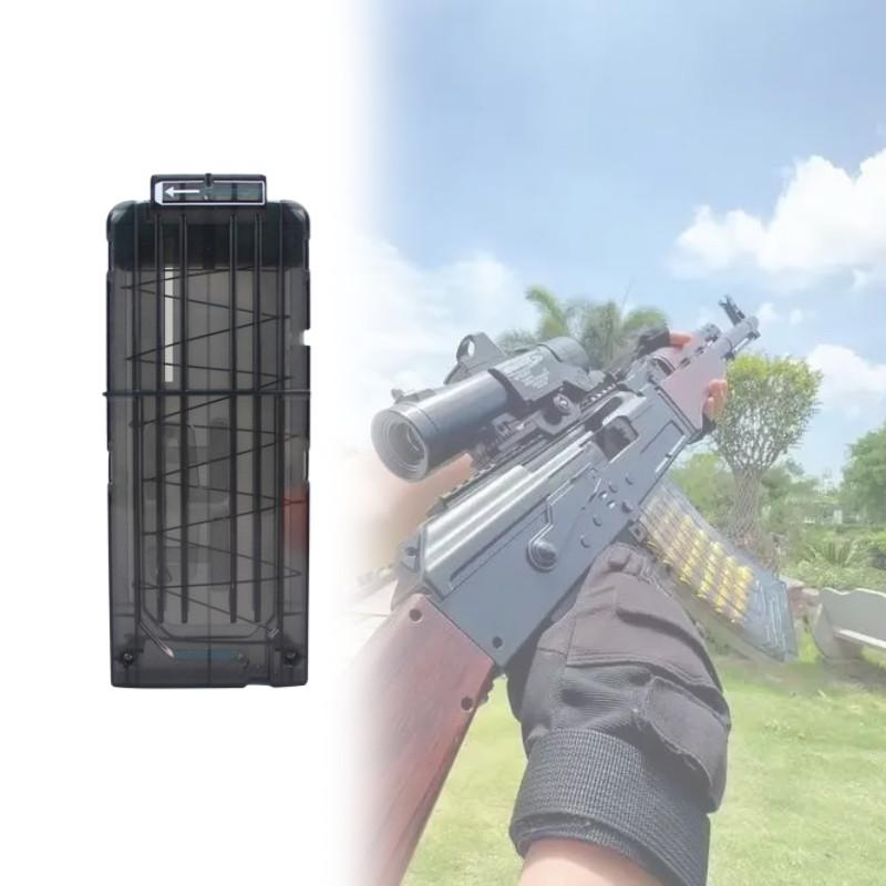 Bullet Magazine Soft Soft Gun 12 Rounds Compatible Heat Fire Toy Gun Kids Adults