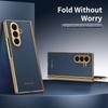 Чехол для Samsung Galaxy Z Fold 7 6 5 4 3 Кожаный Защитный Задний Чехол с Покрытием для Телефона Samsung Z Fold7