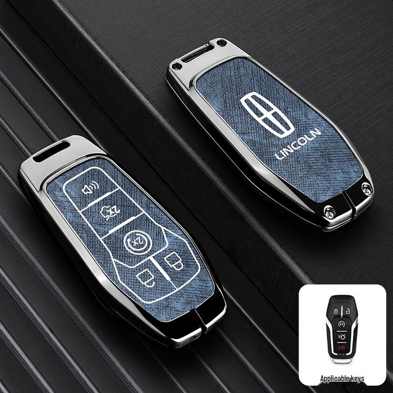Lincoln Adventure Key Case: Fits Navigator, Aviator, MKZ, Continental, MKC, MKX Models