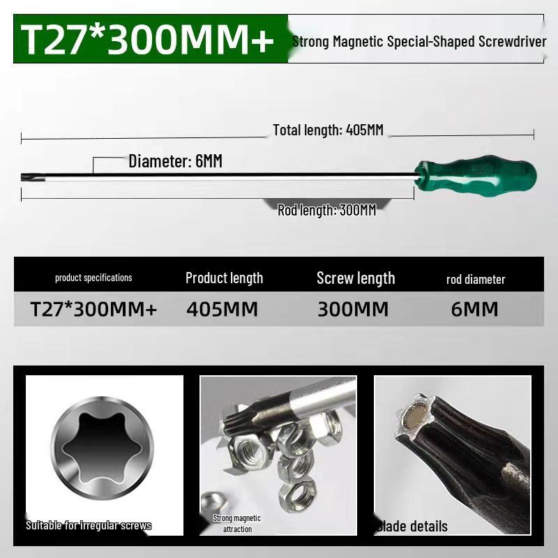 Набор отверток Torx, шестигранных и крестовых T10/T15/T20