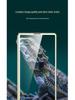 Совместимый чехол для складного телефона Samsung Z Fold6 с окрашенным стеклом, HD-защитой и встроенной откидной крышкой.