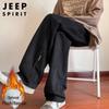 JEEP SPIRIT Men's Autumn/Winter Straight-Leg Casual Track Pants
