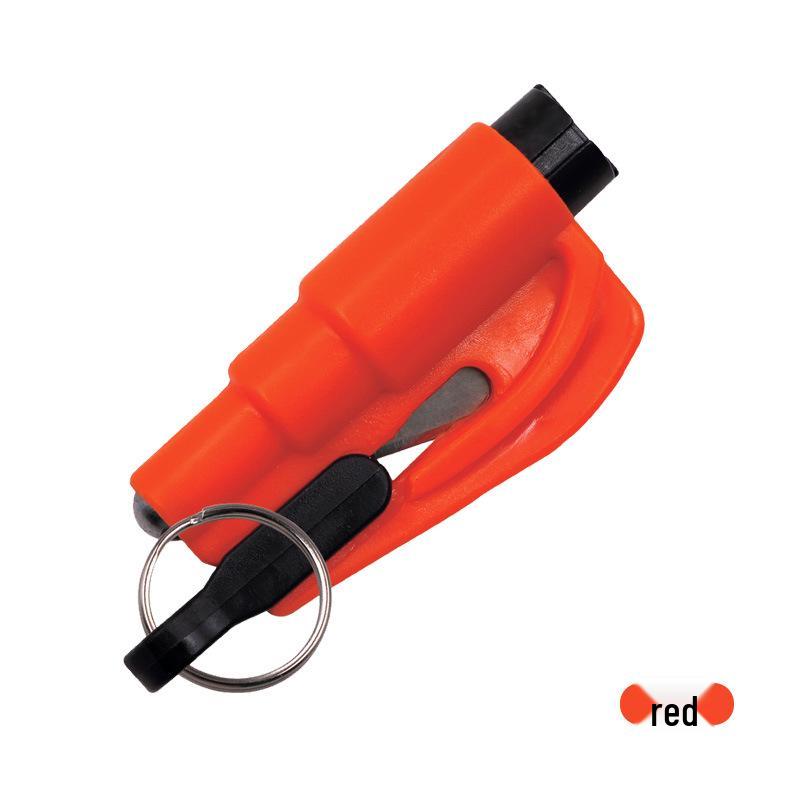 Портативный мини-молоток безопасности для автомобиля с разбивателем стекла и резаком для ремня безопасности