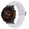 20mm Wave Pattern Nylon Strap for Garmin Fenix 8 43mm/Descent MK3/MK3i Quick Release Watch Band