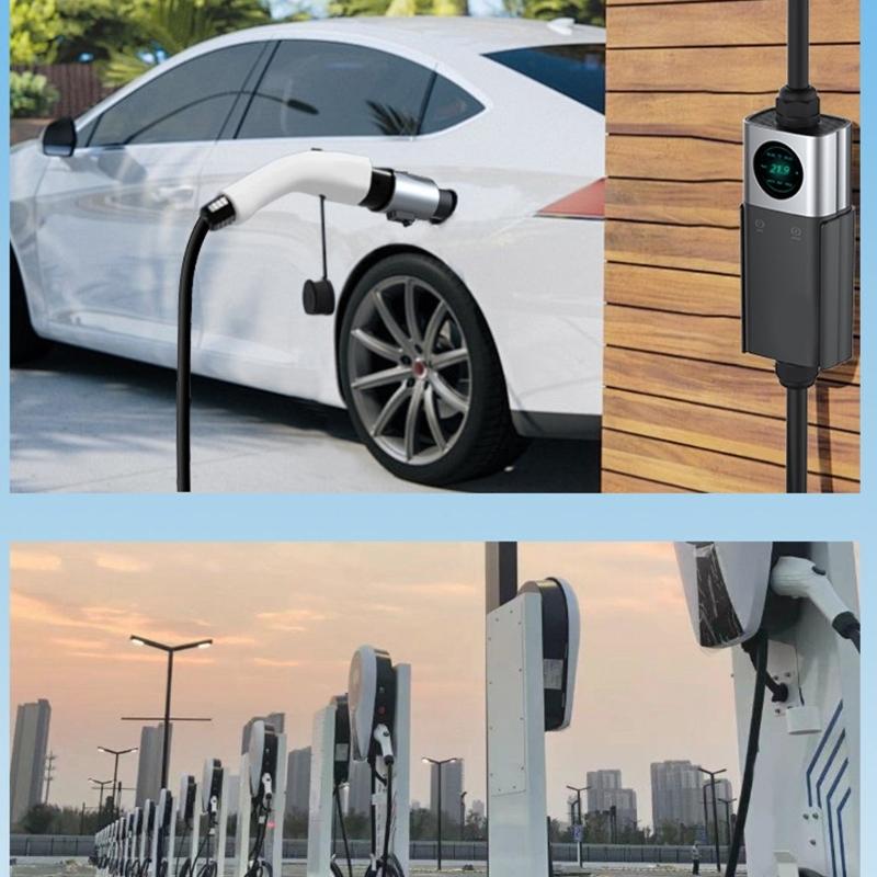 Универсальный зарядный переходник CCS2 1000В 250А Высокомощный автомобильный зарядный адаптер для электромобилей Портативный