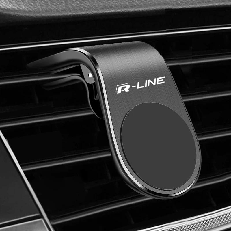 For VW New Car Air Vent Clip Mount Metal Magnetic Car Phone Holder Stand GPS Display for Volkswagen GOLF 5 Polo Golf 6 Golf 7