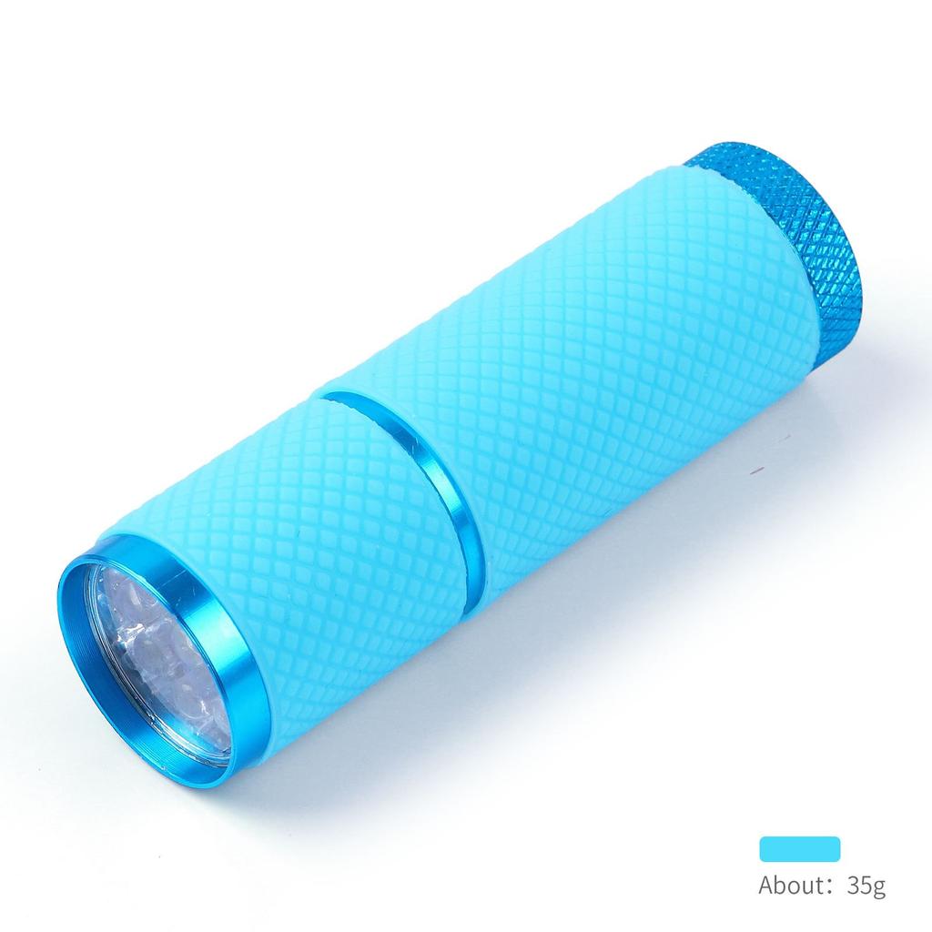 9 светодиодов портативный мини-УФ-светодиодный фонарик сушилка для ногтей для гелевых ногтей маникюрный инструмент