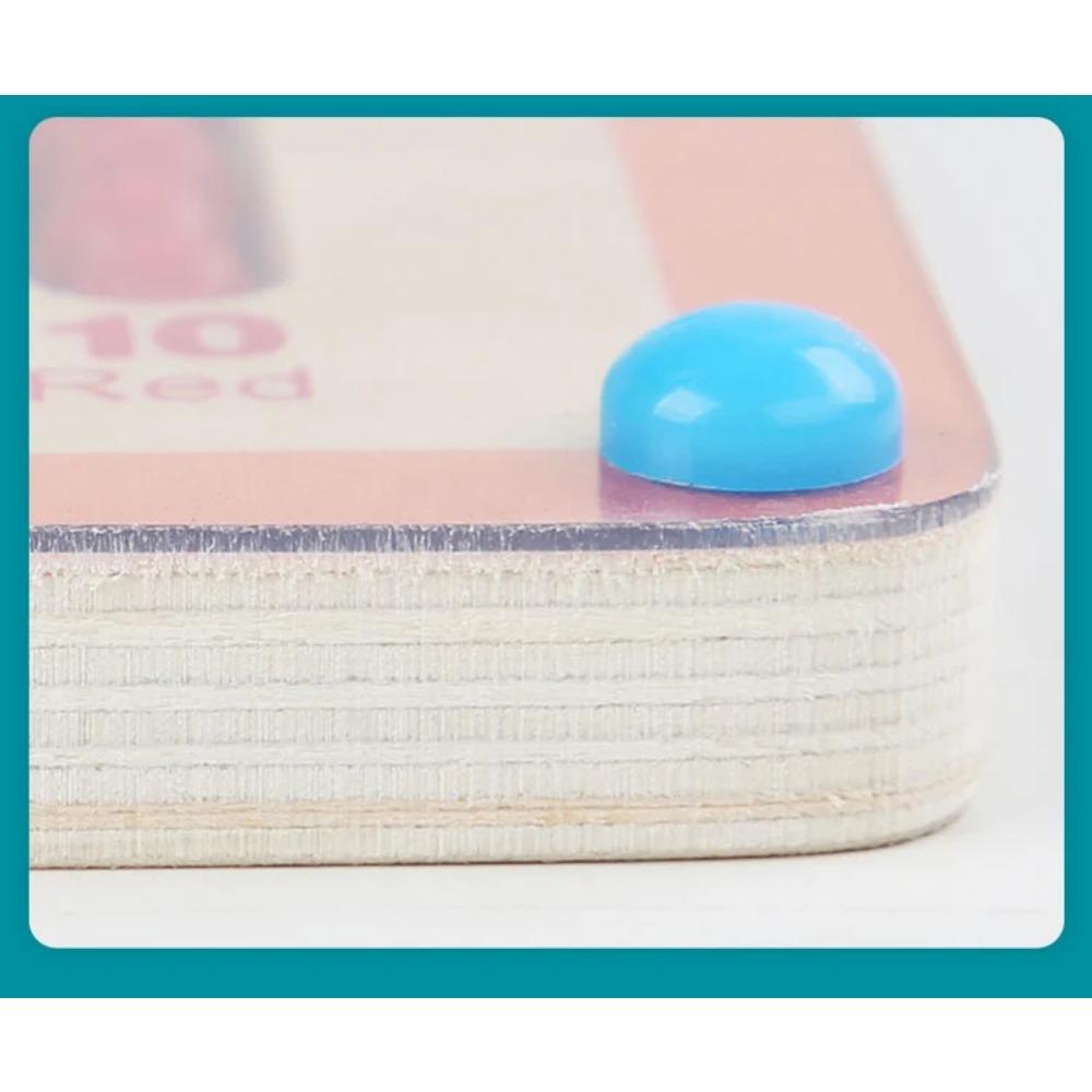 Детские деревянные магнитные цветные и цифровые лабиринты, обучающие образовательные игрушки, одинаковые по цвету игрушки Монтессори, деревянные игрушки, подарок для детей