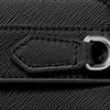 Montblanc Meisterstück Шестиугольная Белая Звезда Логотип Молния Кожаный Чехол для Телефона Мужской Чехол для Телефона Черный 130749
