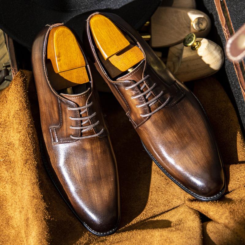 Dress Shoes for Man Luxury Men's Oxford Shoes Office Formal Shoe for Men Banquet Men's Social Shoe Zapatos De Vestir Hombre