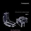 12 шт. Защитные уголки для аквариума, защитные уголки для аквариума, предотвращают повреждения и обеспечивают безопасность, мягкие чехлы для углов, защищающие от ударов