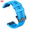 22 мм 26 мм Силиконовый спортивный ремешок QuickFit для Garmin Epix PRO instinct 3 Quatix/DELTA/TACTIX/Fenix 6XPro 7 E 8pro 5XPlus Браслет