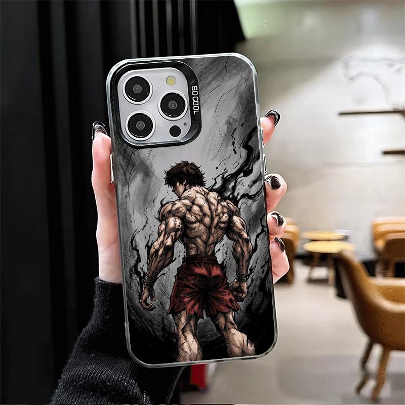 Мягкий чехол для телефона Baki the Grappler Anime для iPhone 15 16 17 Pro Max 17Air 16E 14 Plus 13 12 Mini Ударопрочный чехол Задняя крышка