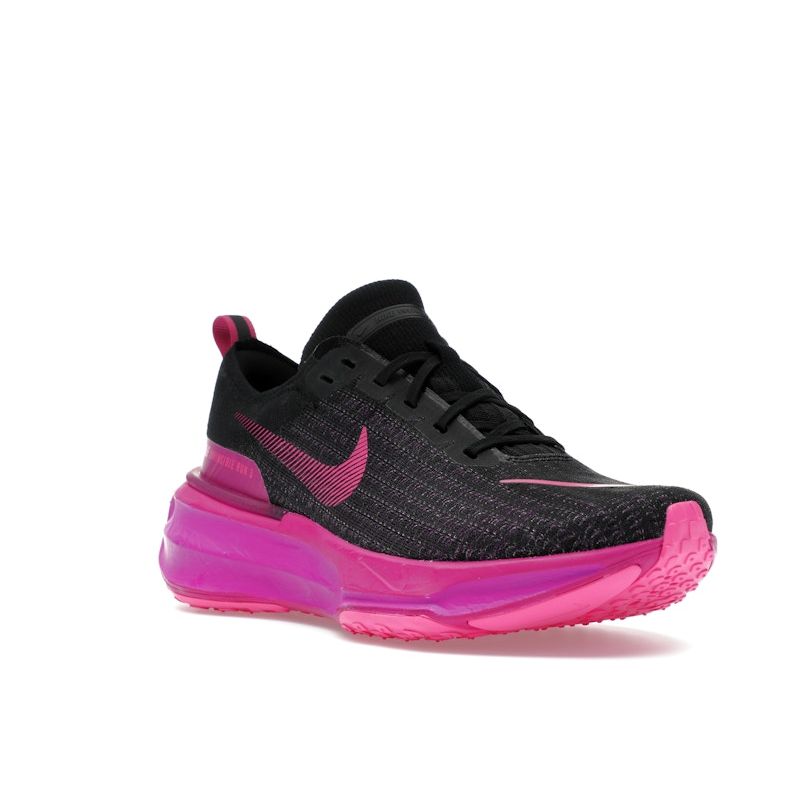 Nike ZoomX Invincible Run Flyknit 3 Black Vivid Grape Men Sneakers Hyper-Violet Laser-Fuchsia DR2615-006