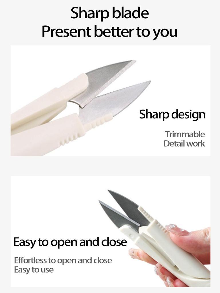 Портативные крафтовые ножницы с чехлом для шитья, резки ниток, портновского дела, лески и вышивки крестом