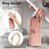 For Samsung Galaxy A15 4G/5G Case RFID Blocking Zipper Wallet PU Leather Mobile Cover