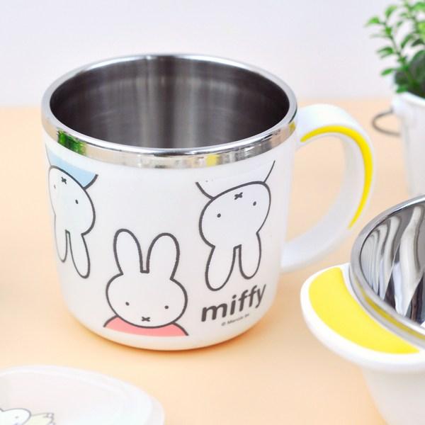 Miffy Non-slip Stainless Steel Cup, Mixed Colors, 1 Piece