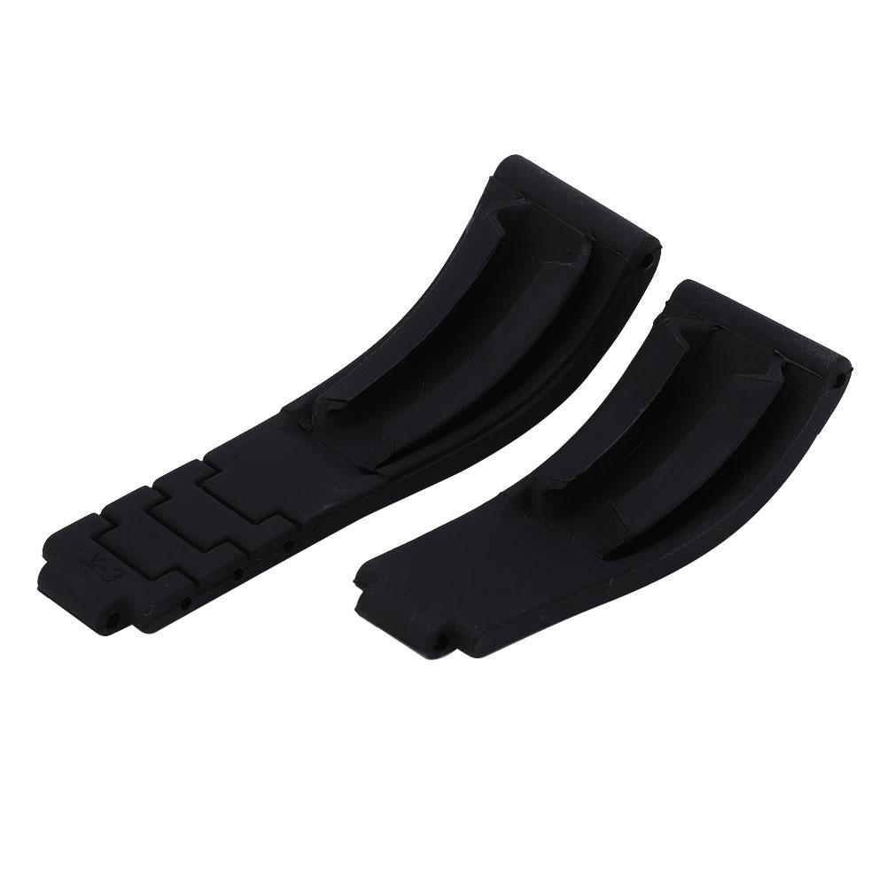 Сменный силиконовый ремешок премиум-класса, черный ремешок для наручных часов Submariner