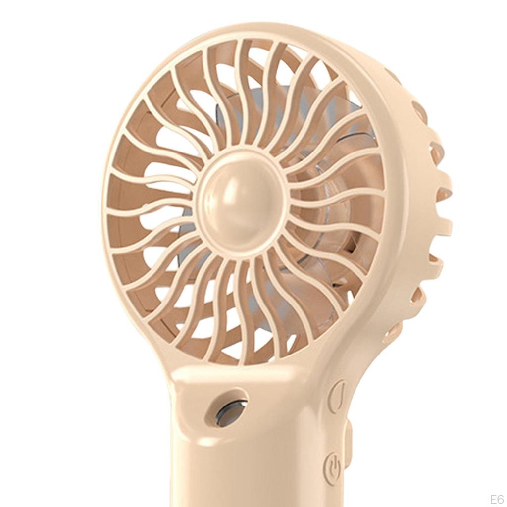 Компактный перезаряжаемый портативный вентилятор охлаждения с регулируемыми настройками для путешествий и активного отдыха