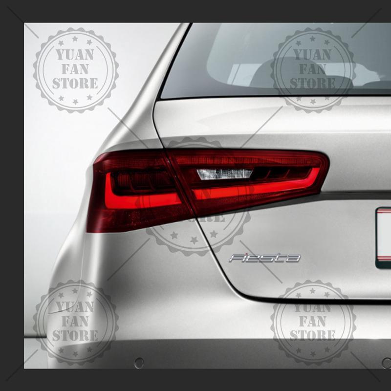 1PCS Metal Letter For Ford Fiesta ST Line New Old Styles 3D Emblem Car Rear Trunk Decals Badge Auto Accessories Styling