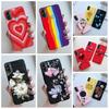 Чехол для OPPO A53S 2020 Мультяшный Coque Сердце Нарисованный Силиконовый Задняя Панель Телефона Для oppo a53s A 53s A53 s oppoa53 2020 Чехол-Ракушка
