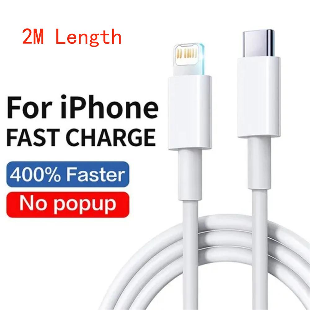 Подходит для PD 20W быстрой зарядки кабеля для iPhone 14 13 12 11 Pro Max Mini USB для 8 Plus XS iPad плоский зарядный кабель для передачи данных