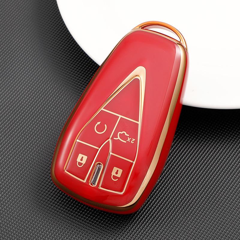 3/4/5 Кнопок Пномпень Чехол для ключа-пульта автомобиля Ракушка Брелок Защитная сумка Держатель для Changan CS35 Plus CS55 Plus CS75 Plus 2019 2020