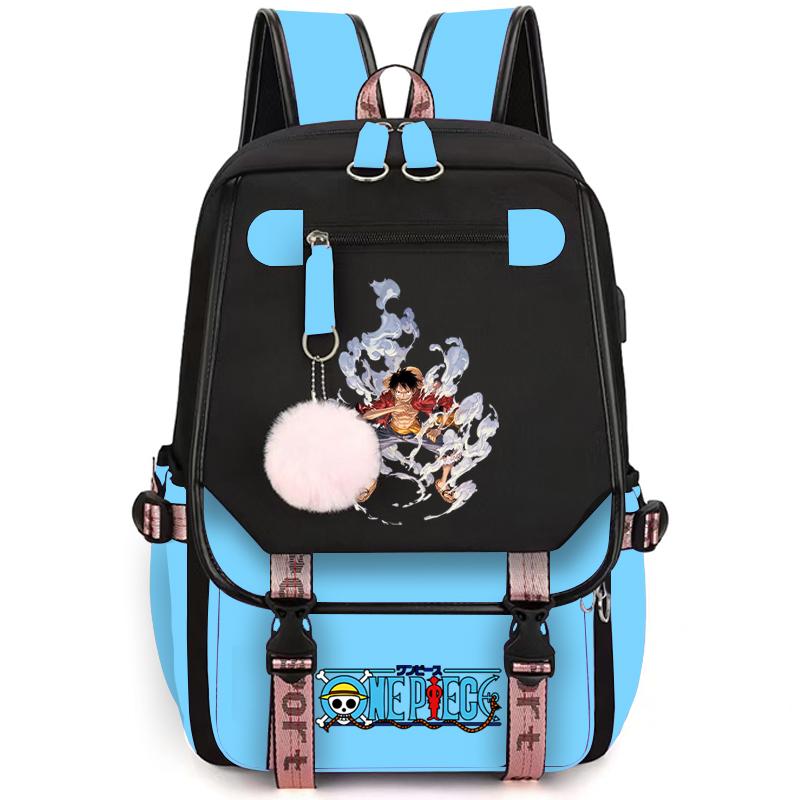 Аниме One Piece унисекс универсальный рюкзак водонепроницаемый рюкзак для студентов ежедневная сумка для книг для детей подарки для мужчин и женщин дорожная сумка для отдыха Mochila