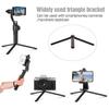 54 inch Extendable Selfie Stick Tripod Stand Aluminum Alloy with Detachable Desktop Tripod Phone Holder Sports Camera